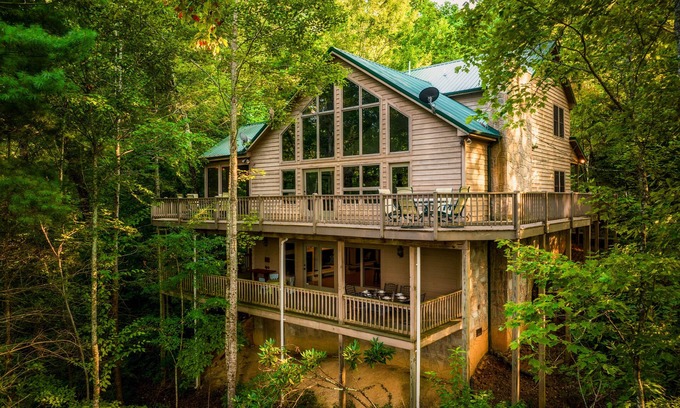 Townsend Cabin | Serene Smoky Mountain Retreat with Spa and Hot Tub