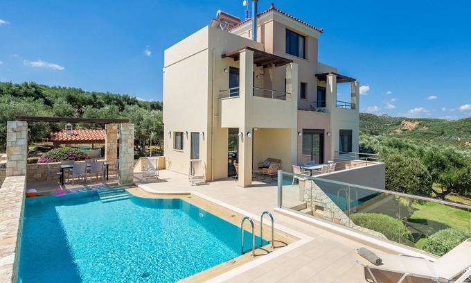 Stalos Villa | Secluded Villa with Private Pool & Breathtaking Views