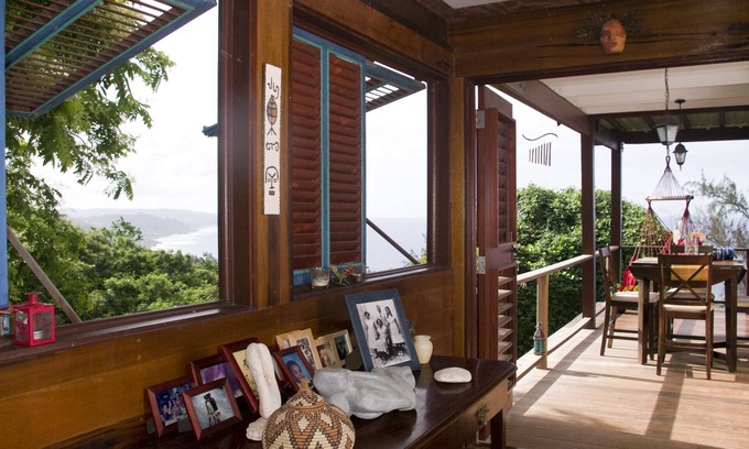 Ragged Point House | Inviting Wooden Retreat Surrounded by Nature and Ocean Views