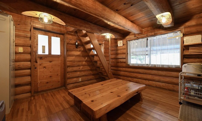 Gujo RV Rental | Cozy Log House for 6 with Kitchen and BBQ in Gujo City