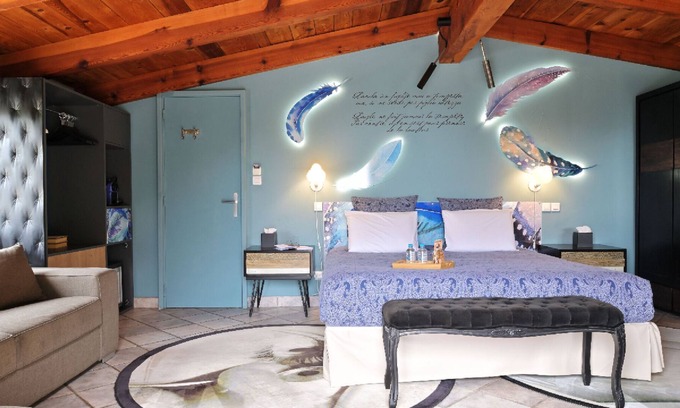 Calenzana Hotel | Relax at Domaine A Flatta - Suite L'aculaghja with Ocean Views