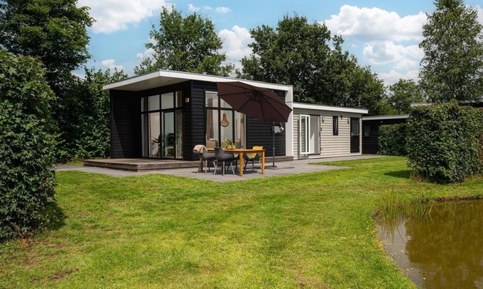 Municipality of Rijssen-Holten House | Relaxing Forest Lodge with Hot Tub & Pet-Friendly Amenities