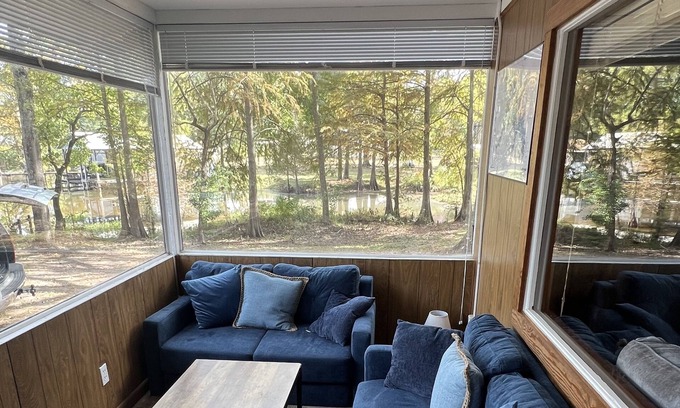 Bernice Cottage | Cozy Cabin with Two Docks and Private Boat Launch