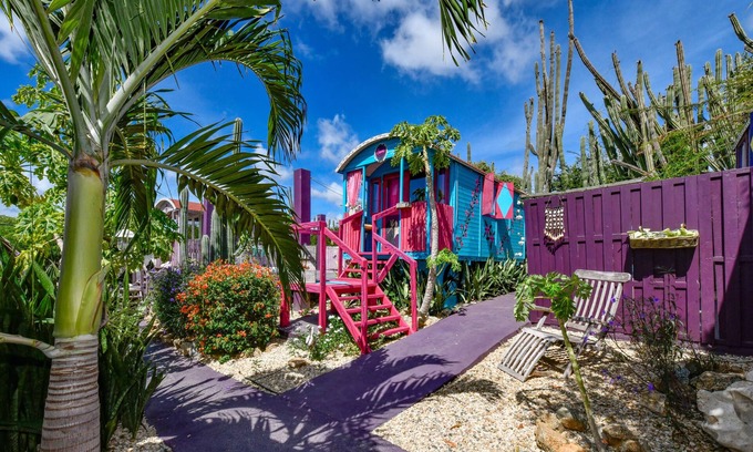 Oranjestad Bed & Breakfast | A Creative Boho Oasis in Aruba — Long-Stay Haven & Yoga Venue