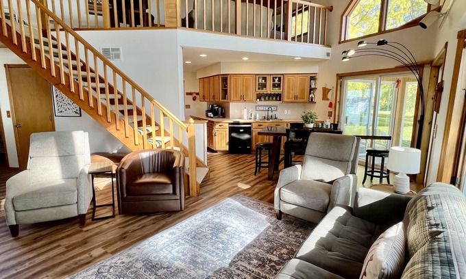Cokato Cabin | Experience A Creek Runs Through It with Ocean View & More