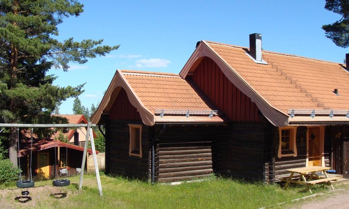 Solleron Cabin | Enchanting Log House Near Gesundaberget & Santa Claus Village