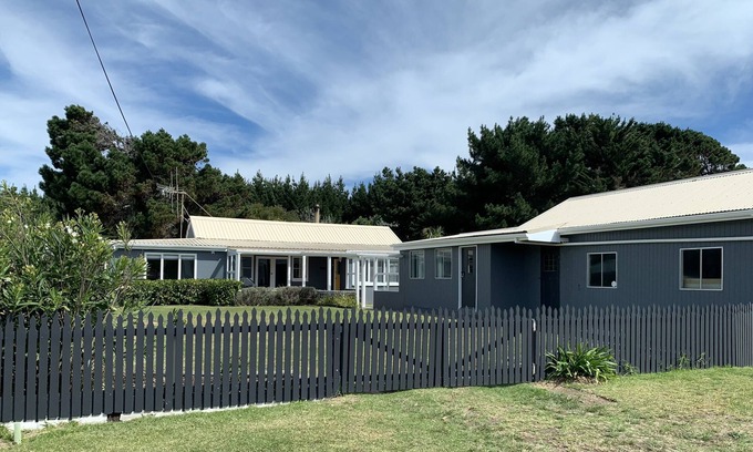 Foxton Beach House | Family-Friendly Beach House with Ocean Views & Pool
