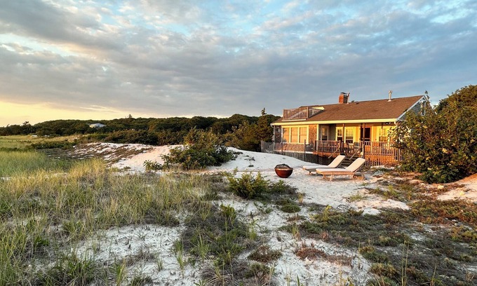 West Falmouth Cottage | Cozy Beachfront Cottage with Pool & Spa, Rated 9.8/10