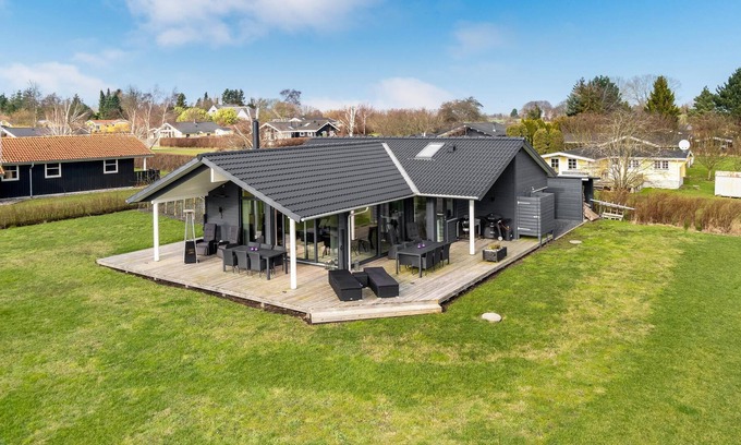 Stege House | A few 100 meters from Råbylille beach, this comfortable vacation home welcomes you.