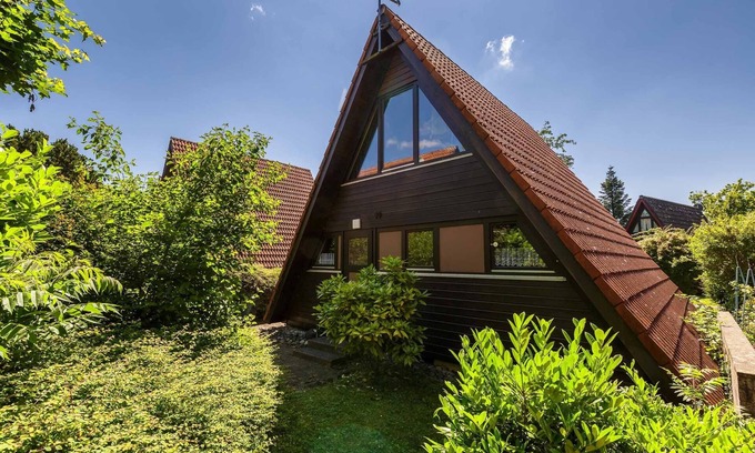 Immenstaad am Bodensee House | Guest Rated A-frame House with Family-Friendly Amenities