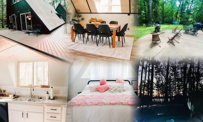 Sturgis House | Pet-Friendly A-Frame Retreat near Chicago & Notre Dame