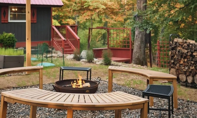 Millville House | A Frame~ Shenandoah Escape~ Fire Pit~ Hot tub~ BBQ