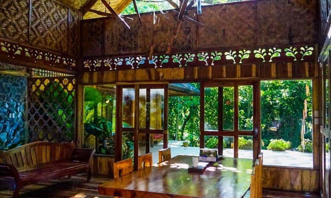 Mambajao House | Cozy A-Frame Volcano House with Spa & Pet-Friendly Amenities