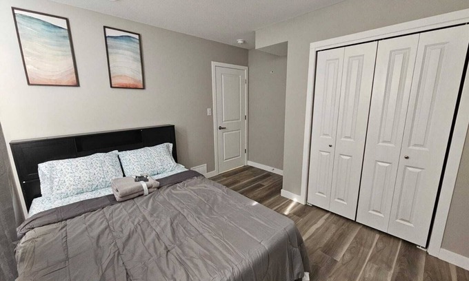 Regina House | A Fully furnished basement suite with separate entrance.
