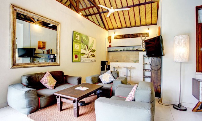 Sunset Road Villa | A funky, inviting jewel of a pool villa set in tropical gardens in Seminyak