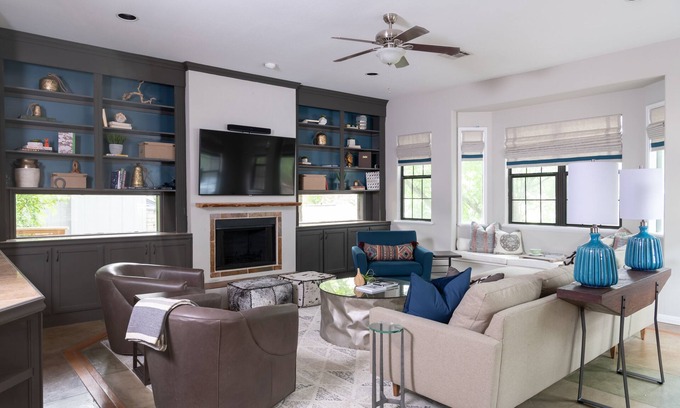 Riverside House | A Hidden Retreat: Your Downtown Entertainer's Paradise