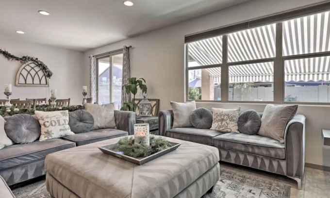 San Tan Valley House | Inviting Retreat with Hot Tub and Pool for Family Fun