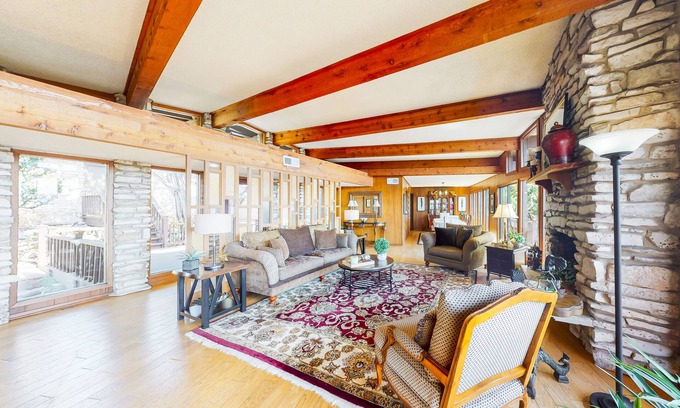 Sky Forest House | Discover A King's View: Scenic Home with Pool & Spa Amenities