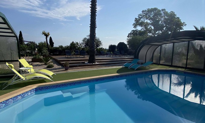 Montady Bed & Breakfast | Experience A l'orée des vignes: Rated 9.8 with Spa & Pool