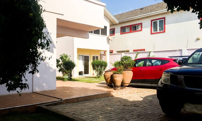 Labadi Apartment | Modern 2-Room Apartment with Kitchen & Restaurant Access