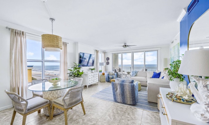 Jacksonville Condo | Beachfront Condo with Fabulous Views & Top-Rated Amenities
