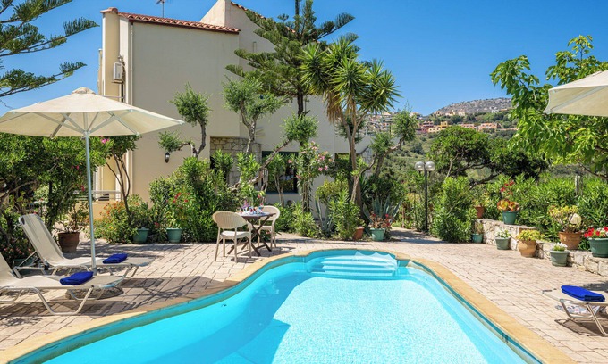 Exopoli Villa | Experience a Private Pool Villa with Ocean View in Georgioupolis