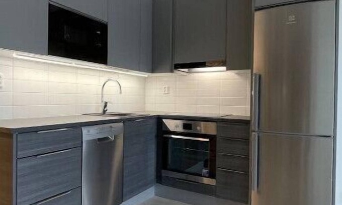 Espoo Condo | Modern One-Bedroom Apartment Steps from Matinküli Amenities