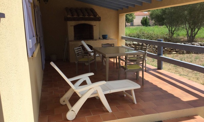 Sartene Apartment | Cozy Ground Floor Apartment with Ocean View Terrace