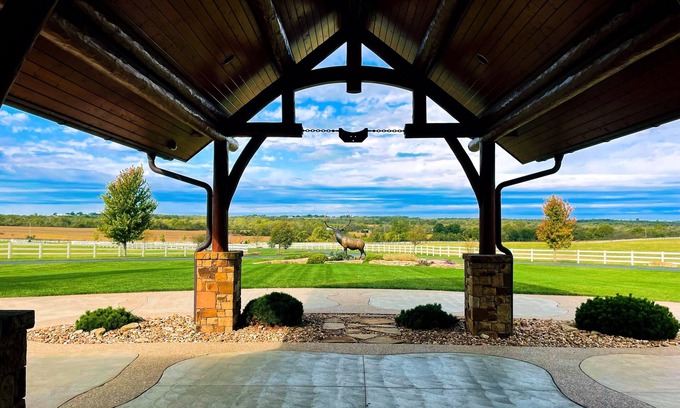 Drexel Cabin | Unique Log Lodge with Spa, Hot Tub & Breathtaking Views