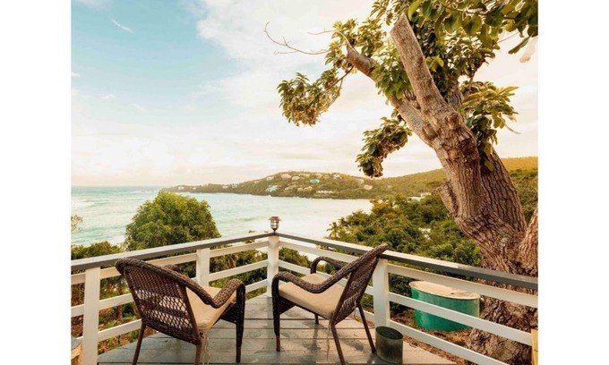 Estate Hull Apartment | Serene Escape with Oceanfront Views and Pool Access