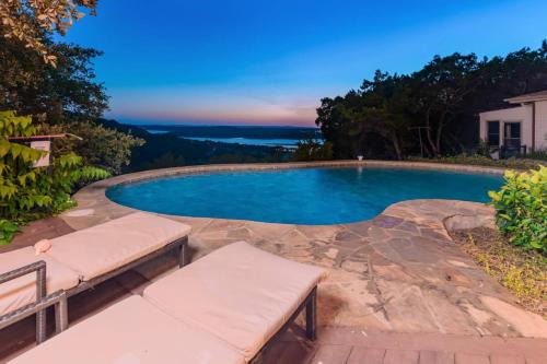 Lago Vista House | Relaxing Poolside Retreat with Stunning Views