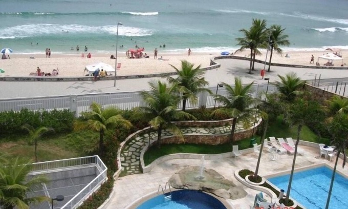 Recreio dos Bandeirantes Apartment | Oceanfront Apartment Resort with Spa & Pool, Rated 10/10