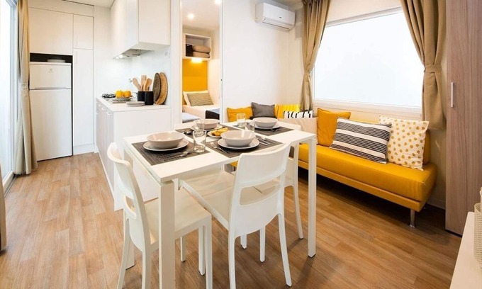 Torre di Fine House | Discover A. Rialto Mobile Home in Adria Holiday Paradise