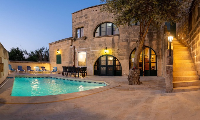 Kercem Other | Romantic Converted Farmhouse with Private Pool & Jacuzzi