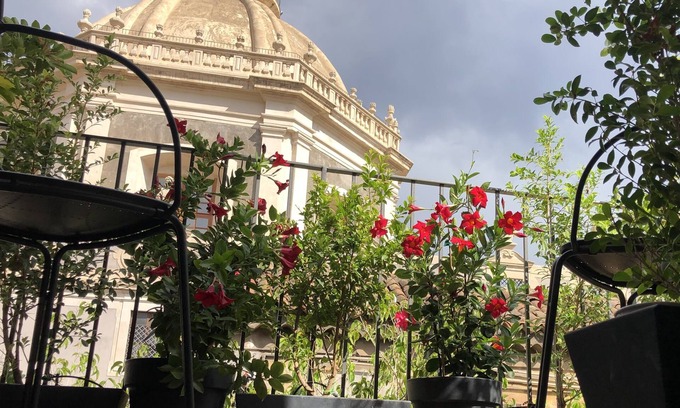 Catania City Centre Apartment | Romantic Retreat with Terrace Overlooking the Badia