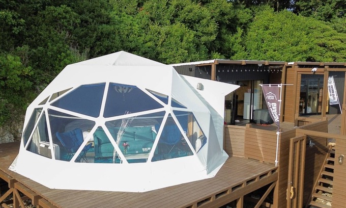 Minamichita Cabin | Experience Comfort at A Site Dome Tent in Chita-gun