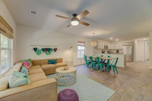 Columbia House | Bright and Stylish 4BR Retreat - Pet Friendly Stay