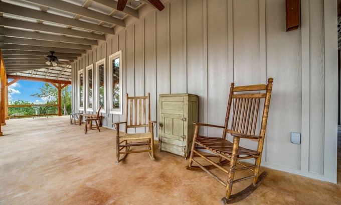 Comfort House | Scenic Texas Hill Country Retreat with Ocean Views