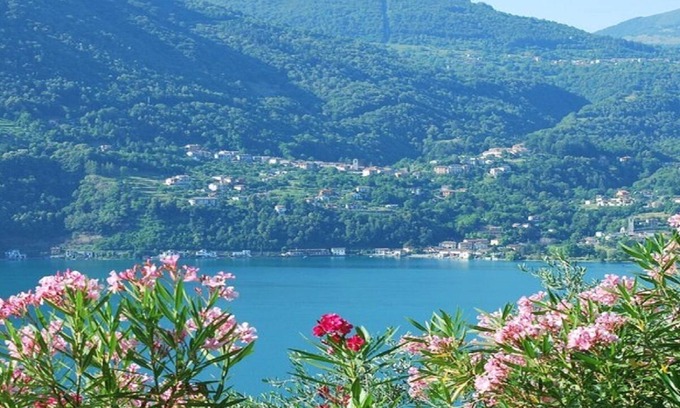 Vezio Villa | Tranquil Villa with Lake Views & Pool near Vezio Castle