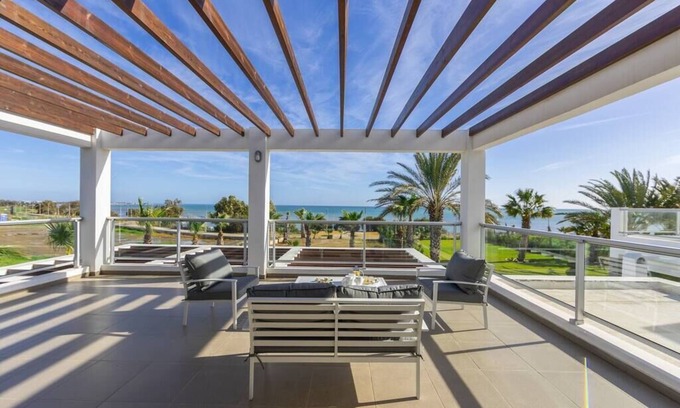Pervolia Villa | Idyllic Sea Front Villa in the Beautiful Pervolia Village