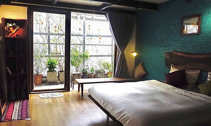 Downtown Ho Chi Minh City Apartment | A Vintage Bedroom in District 1
