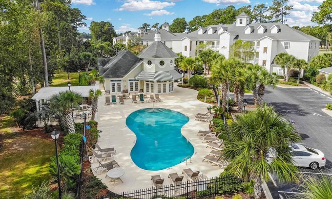 Carolina Forest Apartment | Relax at A Wave From It All - Steps to the Beach