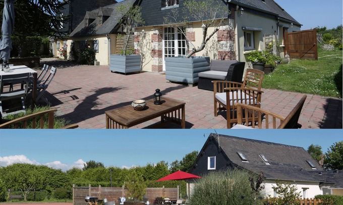 Saint-Gatien-des-Bois House | Inviting Norman House: Pet-Friendly with Pool & Spa