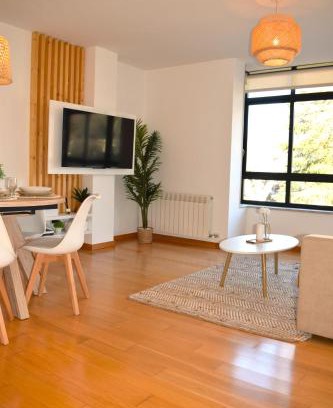 Mondariz-Balneario Apartment | Unforgettable Stay at A Xanela de Balneario - 9.7 Rated!