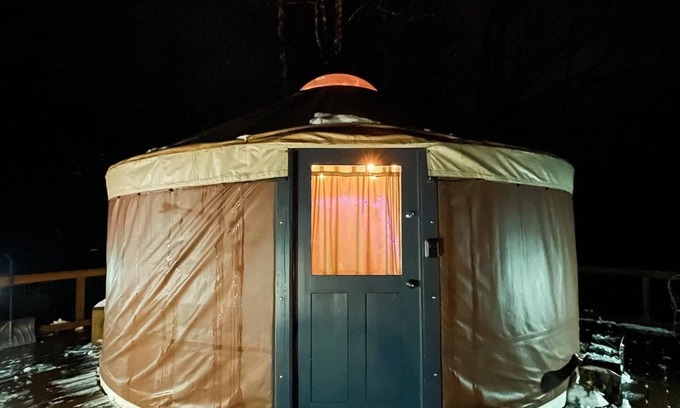 Cumberland Center House | Experience Treeyurt Maine: A Unique Yurt in Nature