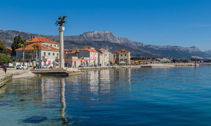 Kastel Novi Apartment | Seafront Apartment with Terrace and Family-Friendly Amenities