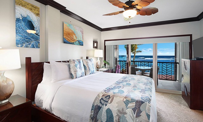 Wailua Condo | Exclusive Waipouli Beach Resort A402 - Oceanfront Suite Awaits