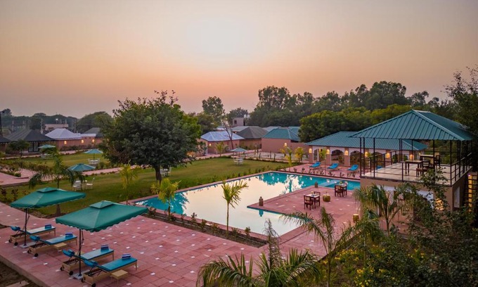 Sawai Madhopur Resort | Private Pool Villas at Aangan Resort Ranthambhore
