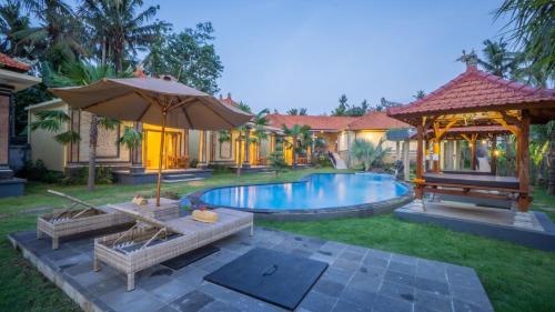 Peliatan Hotel | Relax at Abhirama Villas by Supala with Oceanfront Views