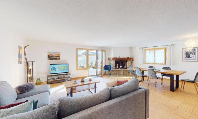 Champfer Apartment | Family-Friendly Abitaziun Cuntainta 1 in Champfèr